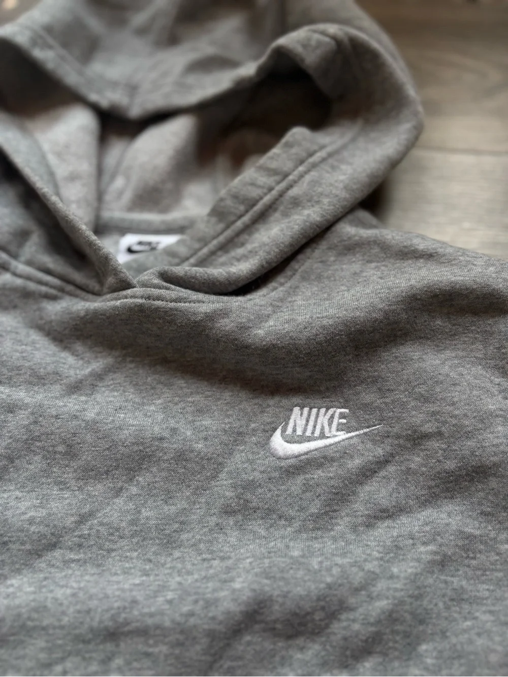 Nike Women’s Gray Hooded Sweatshirt